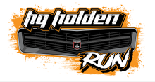 Load image into Gallery viewer, LADIES HQ RUN COLOUR GRILL BLACK TSHIRT
