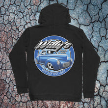 Load image into Gallery viewer, Willy&#39;s Wash n Wax Round Logo Hoodie
