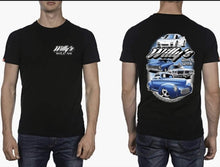 Load image into Gallery viewer, Willy&#39;s Wash n Wax 4 car logo T-Shirt
