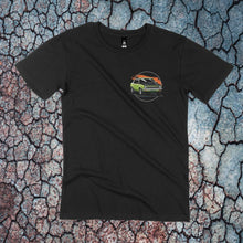 Load image into Gallery viewer, GREEN TORANA WLD 496 MENS BLACK T-SHIRT
