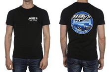 Load image into Gallery viewer, Willy&#39;s Wash n Wax Round Logo T-Shirt
